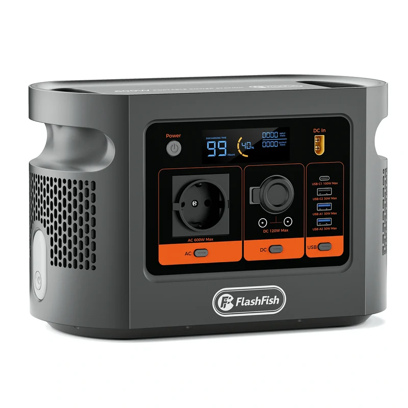Зарядная станция FlashFish E106B 600 Вт 384 Вт/ч LiFePO4