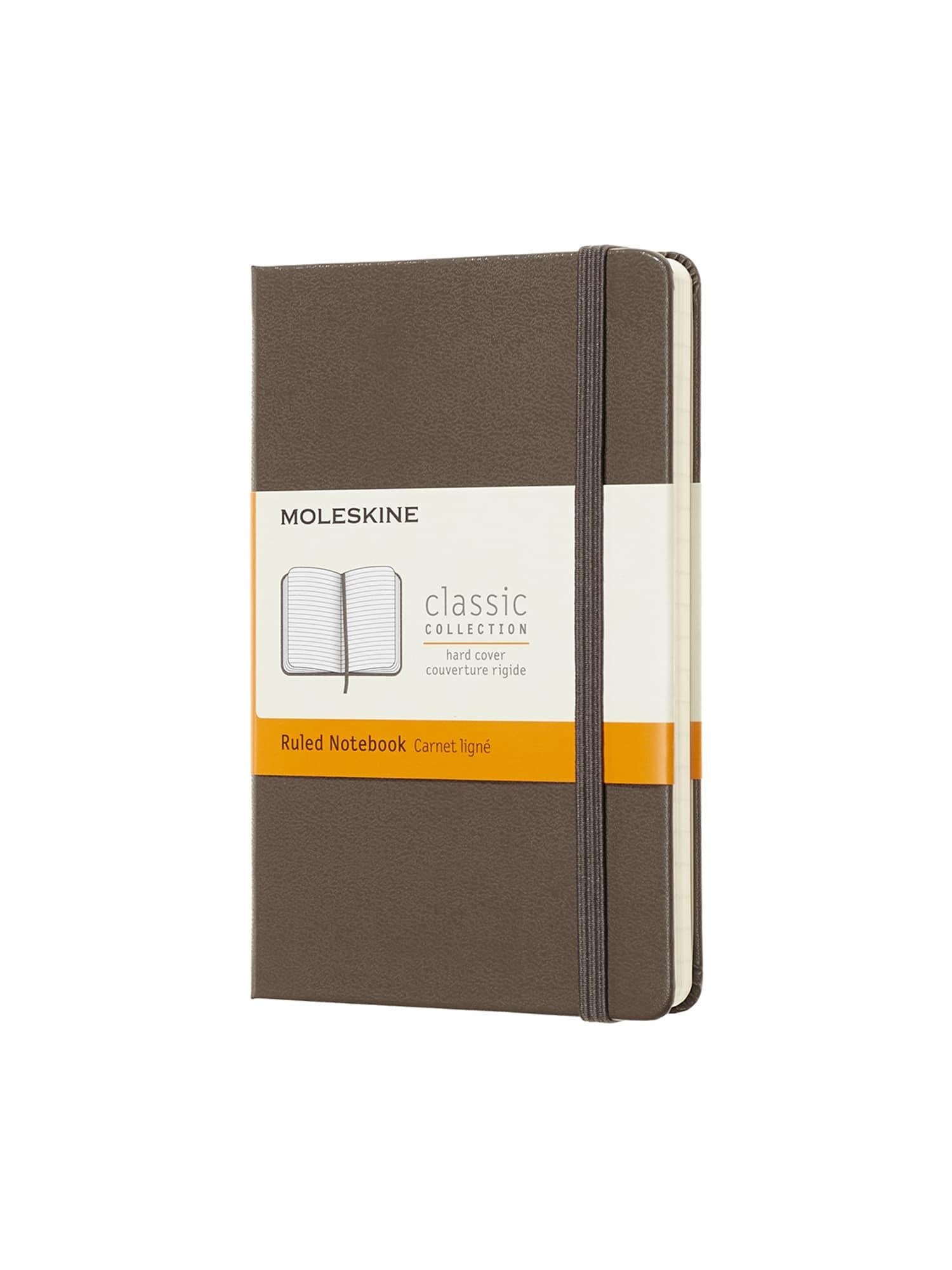Записная книжка Moleskine Classic карманная линейка Коричневый (MM710P14)