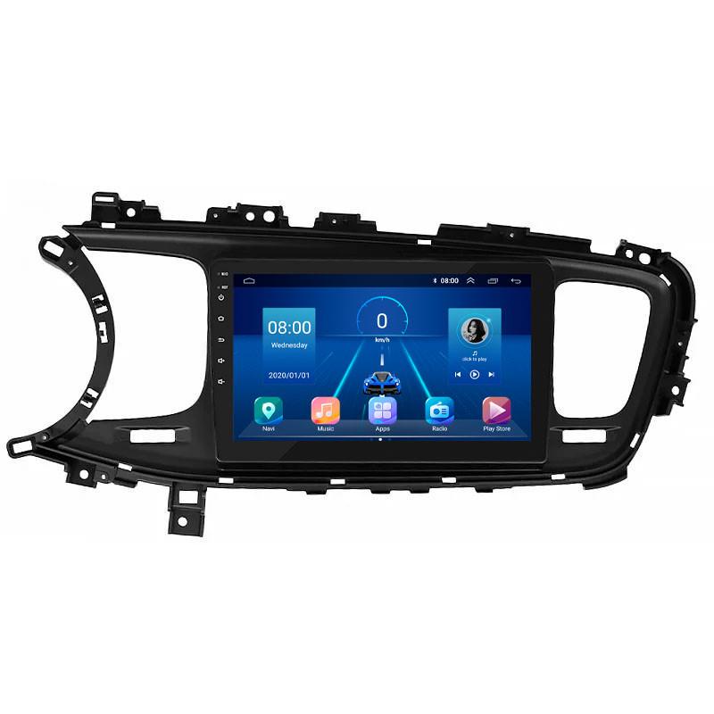 Автомагнітола штатна Lesko для Kia K5 I рестайлінг 2013-2015 9" 6/128Gb 4G Wi-Fi GPS Top MOB