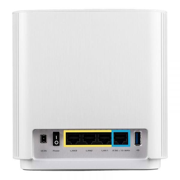 Система WiFi-Mesh Asus ZenWiFi XT8 V2 2pk White (90IG0590-MO3A40) - фото 5 Система WiFi-Mesh Asus ZenWiFi XT8 V2 2pk White (90IG0590-MO3A40) - фото 5