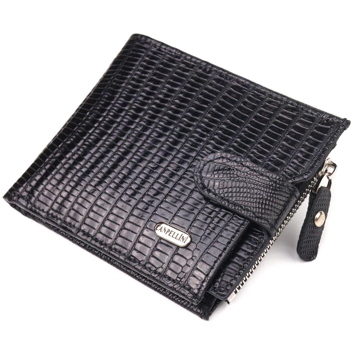 Кошелек CANPELLINI Purse 21506 кожа Черный Кошелек CANPELLINI Purse 21506 кожа Черный