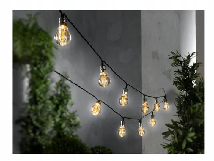 LED-гірлянда садова Livarno Home на сонячній батареї з акумулятором Білий (30853638)