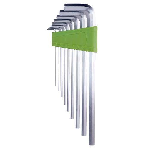 Набор ключей шестигранных удлиненных 9 ин. 1,5-10 мм (НШ-0918D) Набор ключей шестигранных удлиненных 9 ин. 1,5-10 мм (НШ-0918D)