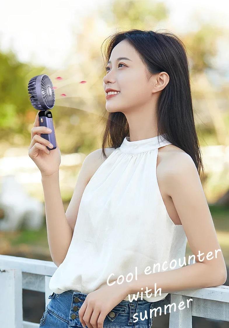 Вентилятор міні ручний з акумулятором (27062560) - фото 6 Вентилятор міні ручний з акумулятором (27062560) - фото 6