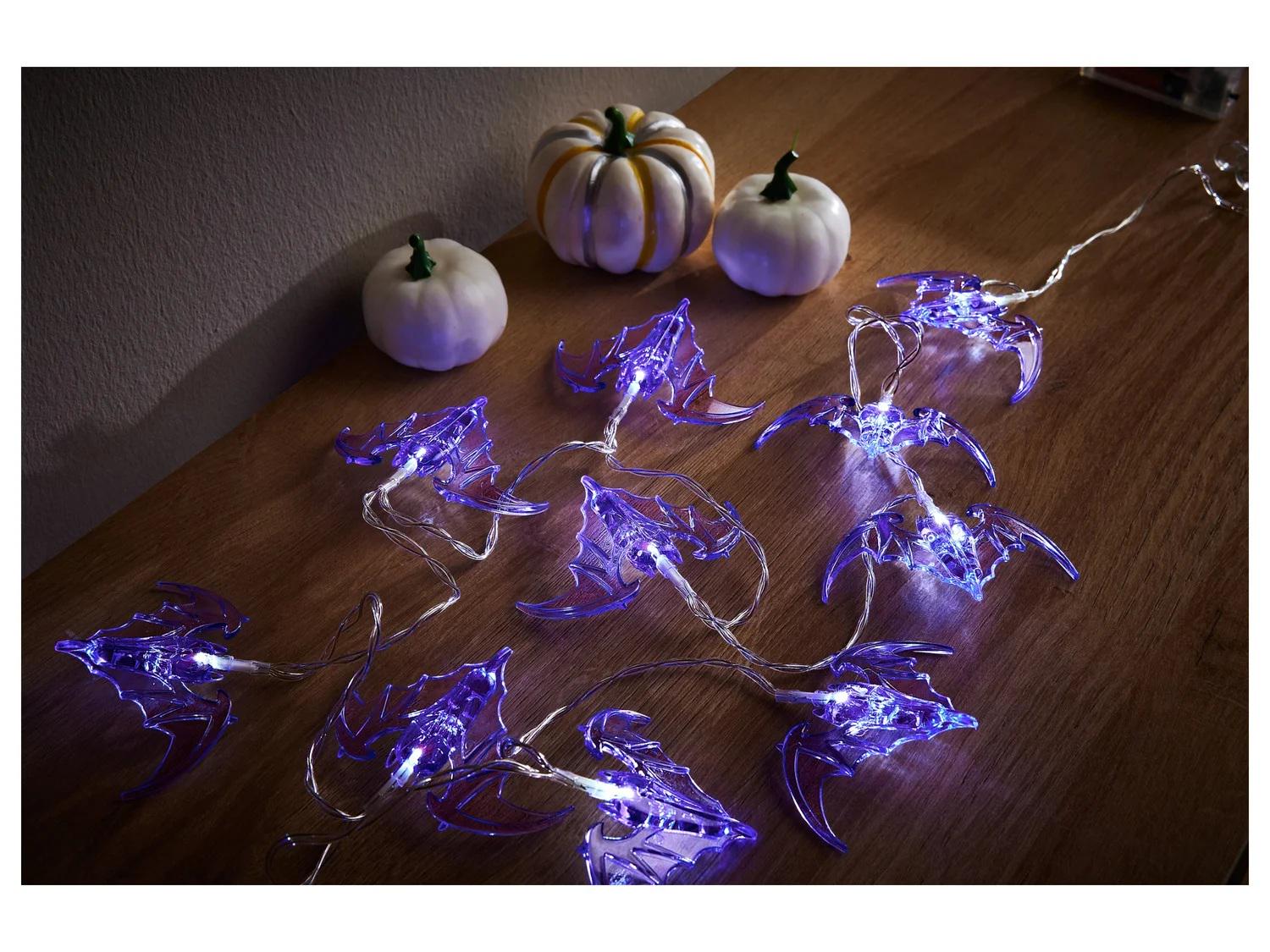 Гирлянда LED с таймером Livarno Home Halloween 10 шт. Ø 6 см на батарейках (P1-00259)