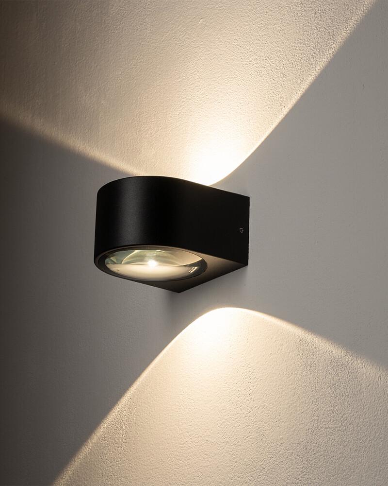 Світильник вуличний Nowodvorski 11370 Nel II Led 2x5W 3000K 880Lm IP54 Bk (24573607) - фото 2