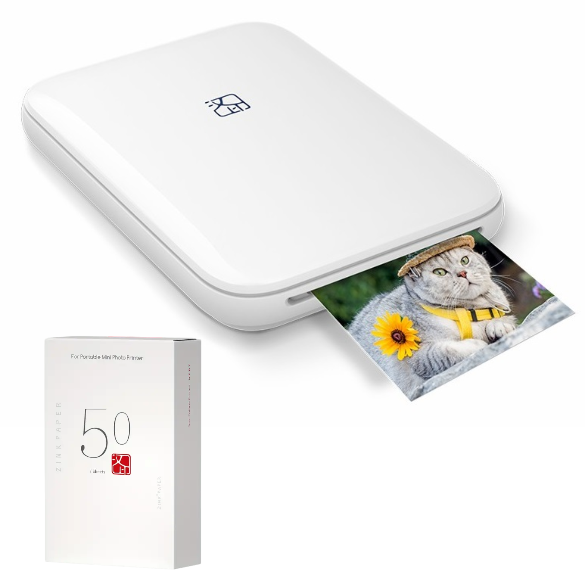 Фотопринтер моментальной печати HPRT MT53 с 50 листами фотобумаги (GS-302)