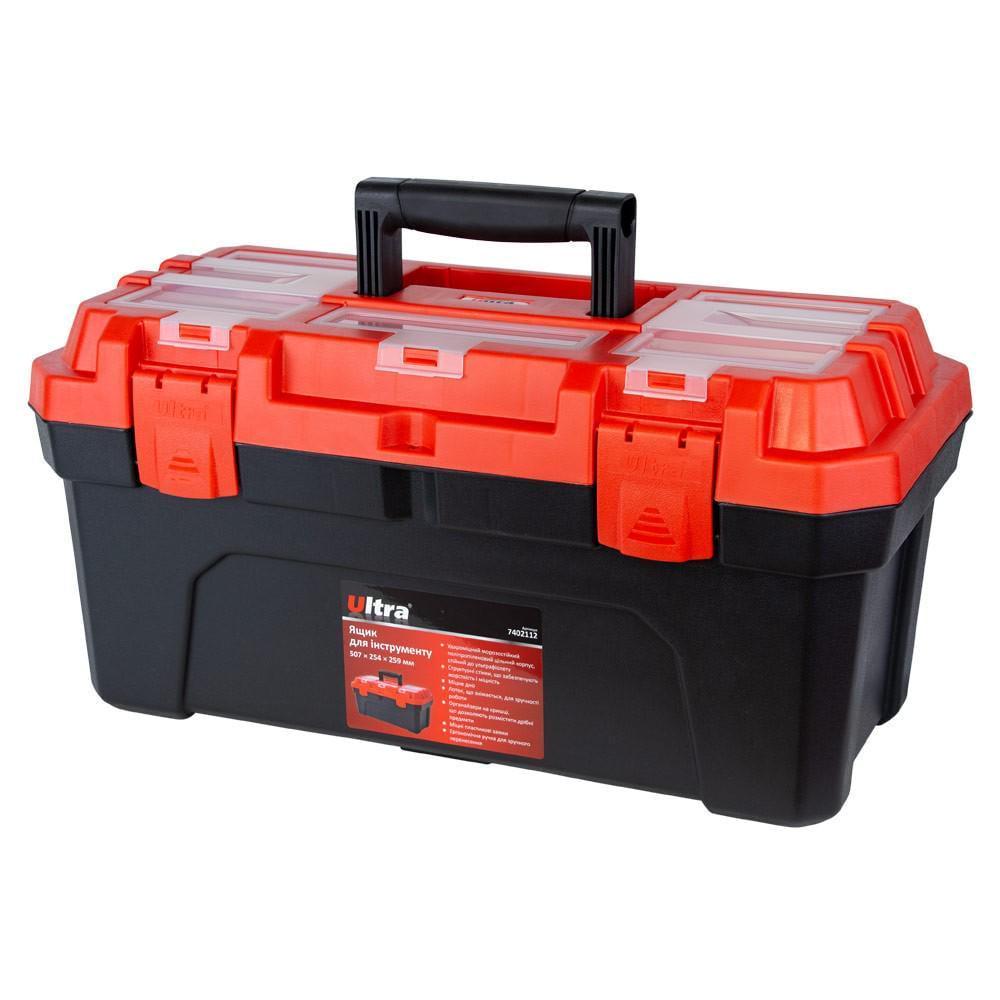 Ящик для інструменту Ultra 507x254x259 мм (7402112) Ящик для інструменту Ultra 507x254x259 мм (7402112)