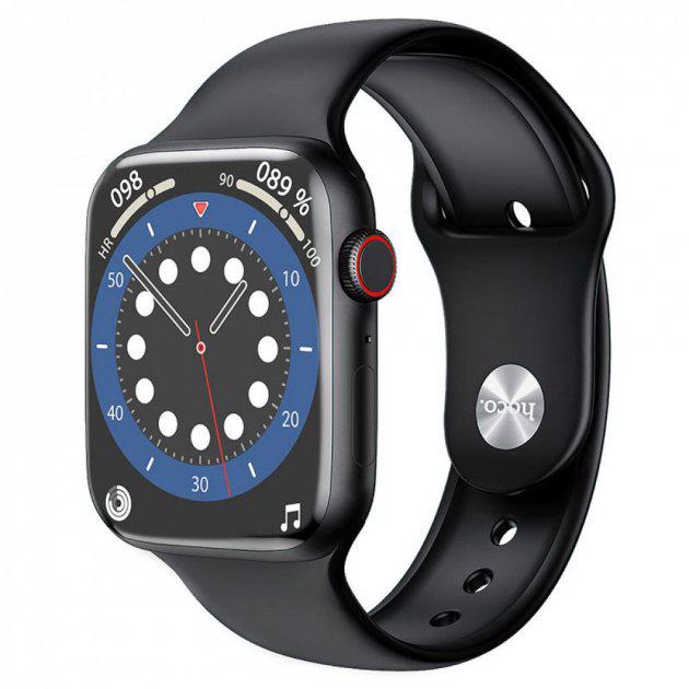 Смарт-часы Hoco Y5 Pro с функцией звонка Черный (10627034) - фото 5
