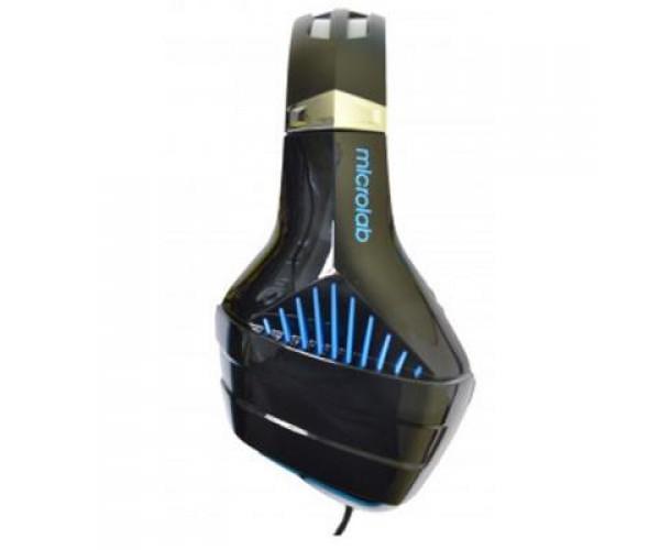 Навушники Microlab G6 Black/Blue (G6_b+b) - фото 4