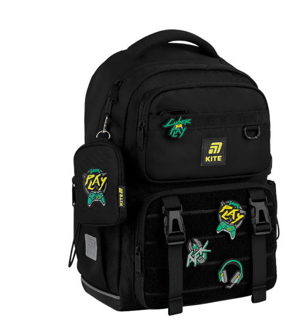 Школьный рюкзак KITE Education Cyber Game K25-1022M-2 (4063276203052)