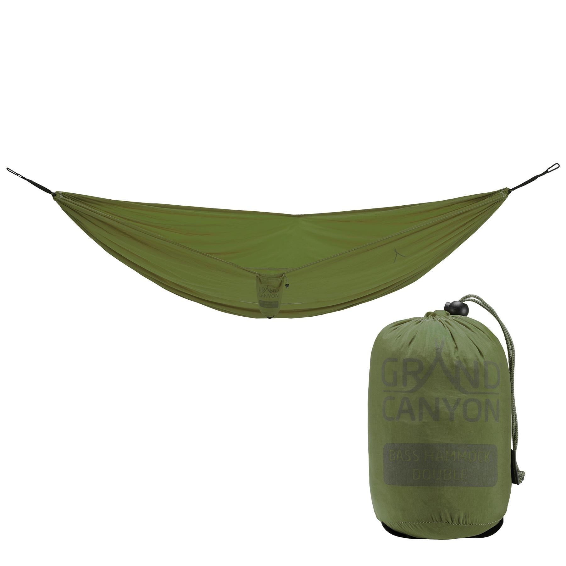 Гамак туристический Grand Canyon Bass Hammock нейлон 320х130 см 150 кг Оливковый (DAS3661)