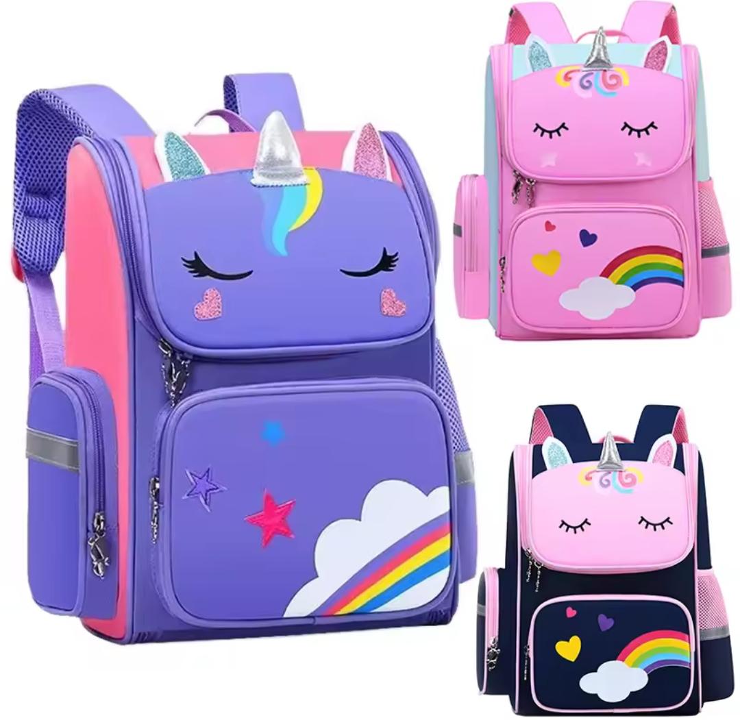 Школьный рюкзак с однорогом Purple Unicorn 41x24 см Фиолетовый - фото 3 Школьный рюкзак с однорогом Purple Unicorn 41x24 см Фиолетовый - фото 3