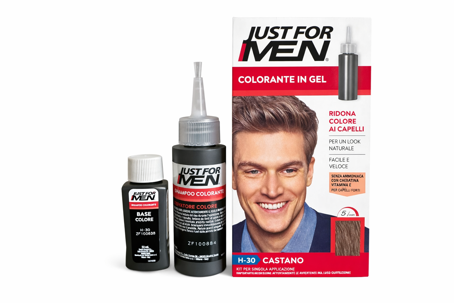 Фарба для волосся для чоловіків Just For Men H-30 Темний блонд (480967) Фарба для волосся для чоловіків Just For Men H-30 Темний блонд (480967)