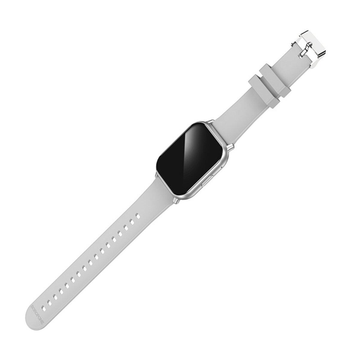 Смарт-годинник Borofone BD11 Smart Sport Watch Call Version 2,01" BT5.0 220 mAh Silver (6941991119149) - фото 3 Смарт-годинник Borofone BD11 Smart Sport Watch Call Version 2,01" BT5.0 220 mAh Silver (6941991119149) - фото 3