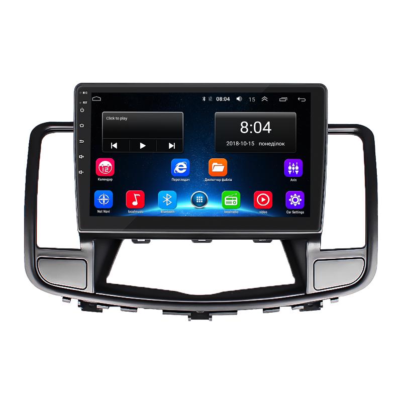 Штатная магнитола 10" Lesko для Nissan Teana II 2008-2011 2/32Gb/ Wi-Fi Optima Ниссан