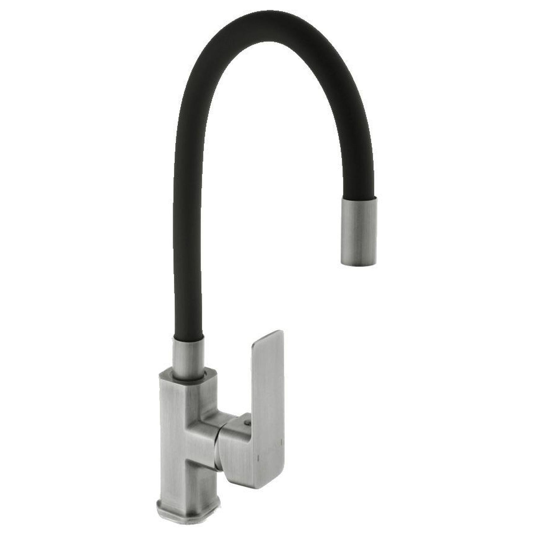 Смеситель для кухни DOMINO MALIBU DMM-203 LR-St Steel Black