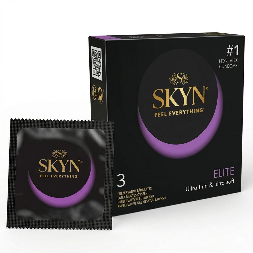 Презервативы безлатексные Skyn Elite ультратонкие 3 шт.