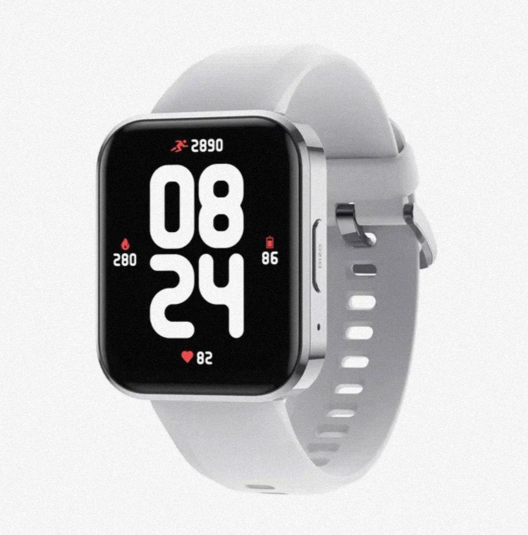 Смарт-часы Realme DIZO Watch D Talk Silver Grey