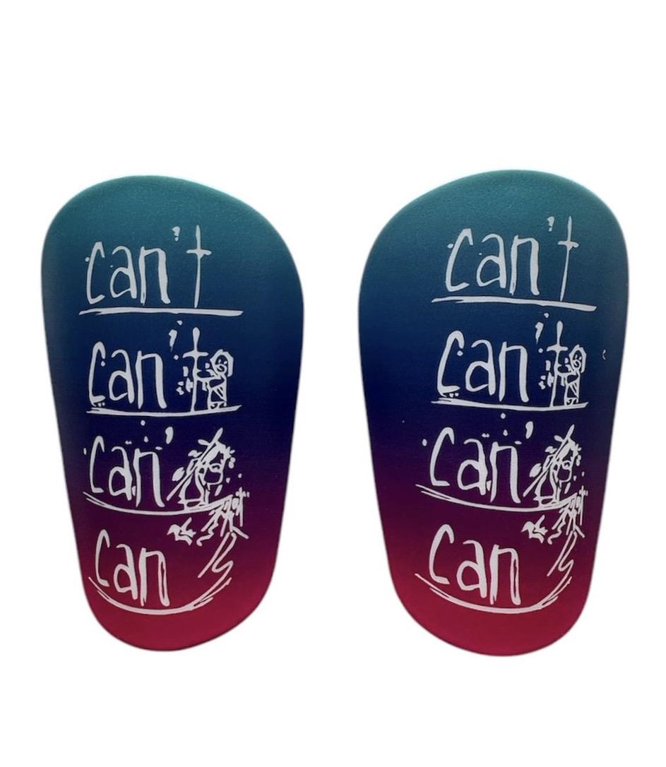 Щитки футбольные Can't 10х6 см S Фиолетовый (291831) - фото 1 Щитки футбольные Can't 10х6 см S Фиолетовый (291831) - фото 1