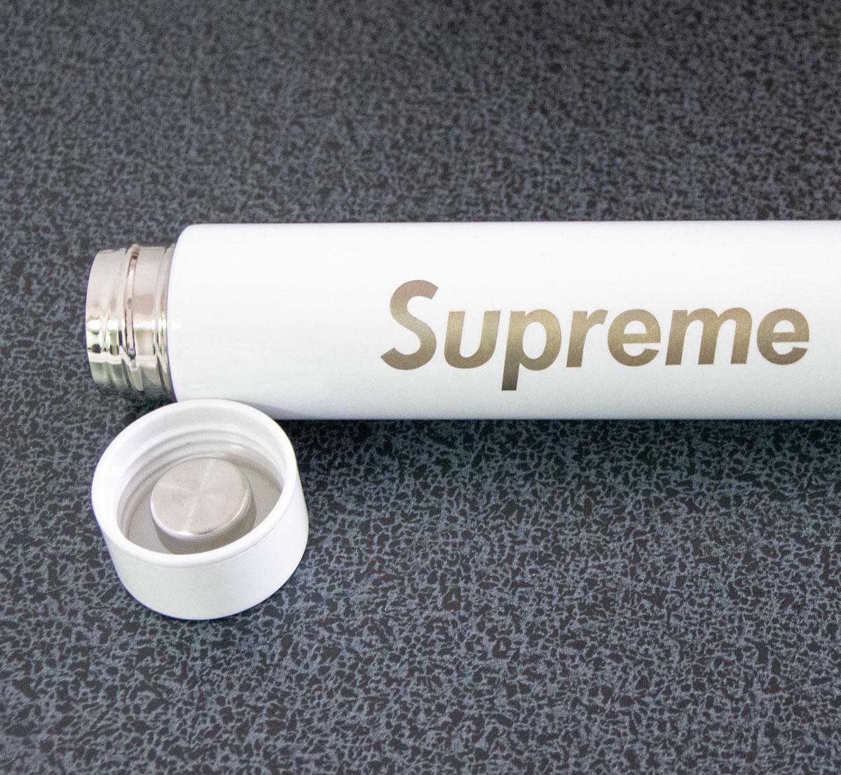 Термос для чая и напитков Supreme Slim H2O 250 мл Белый (1009681-White) - фото 2 Термос для чая и напитков Supreme Slim H2O 250 мл Белый (1009681-White) - фото 2