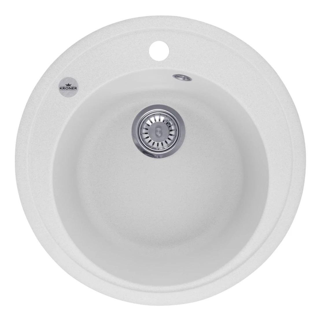 Мойка кухонная Kroner KRP Komposit GRA 510 (CV027407)