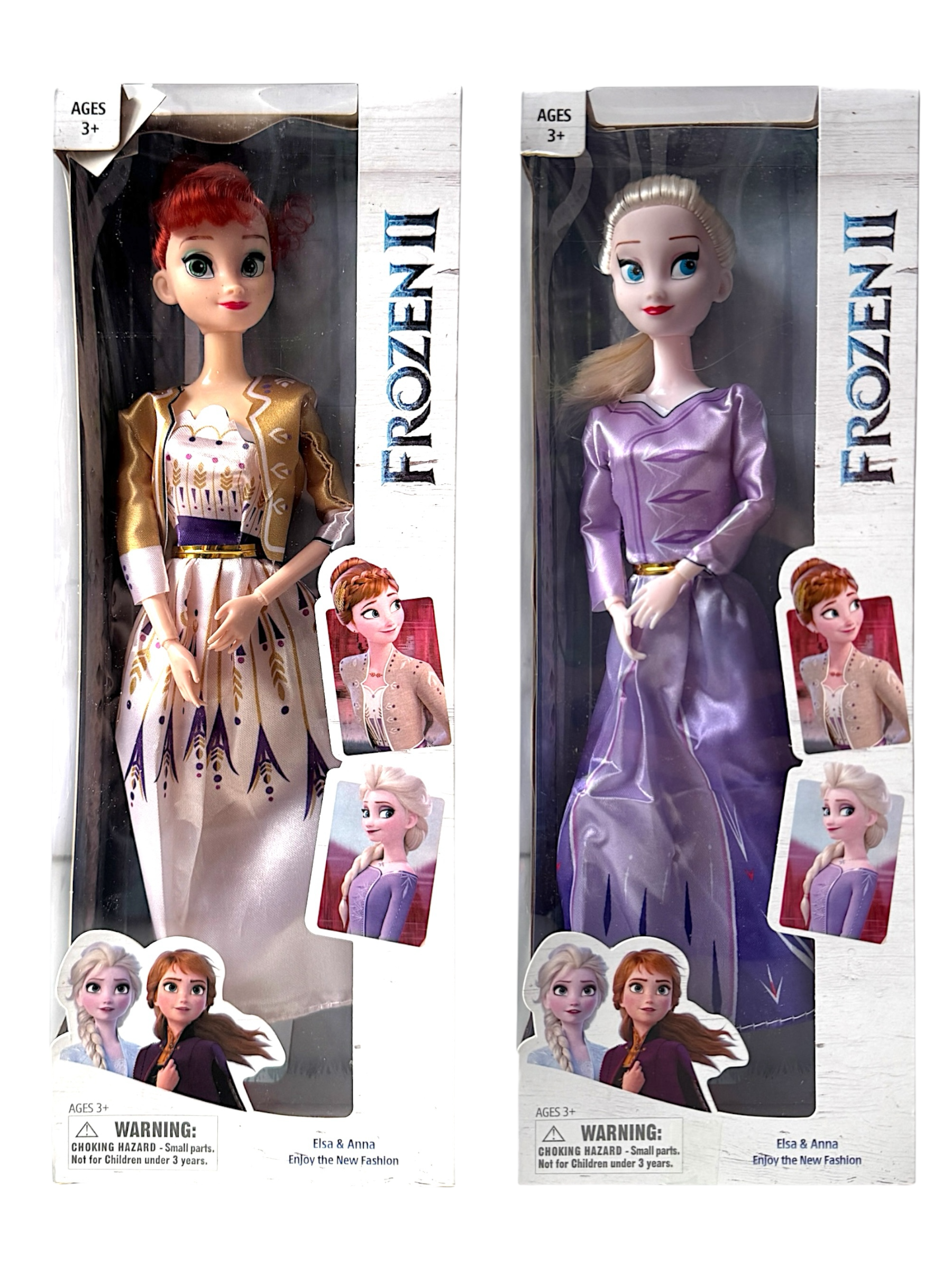 Набор кукол Ледяное сердце PX0216 Анна и Эльза в коробке (113462)