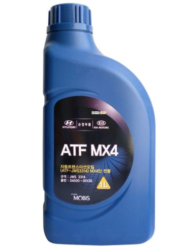 Масло АКПП Mobis ATF MX4 1 л (04500-00130)