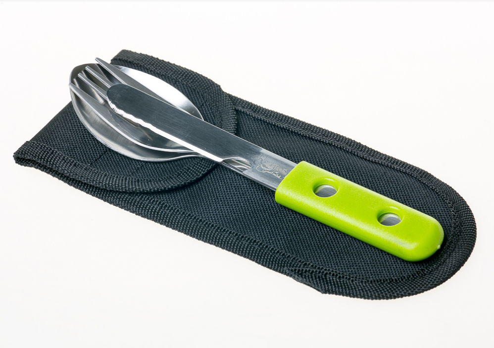 Набор приборов туристический ложка/вилка/нож Tramp - фото 2 Набор приборов туристический ложка/вилка/нож Tramp - фото 2