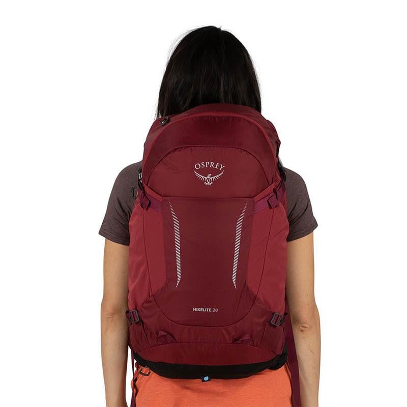 Рюкзак туристичний Osprey Hikelite 28 л S/M Sangria Red (009.3343) - фото 8