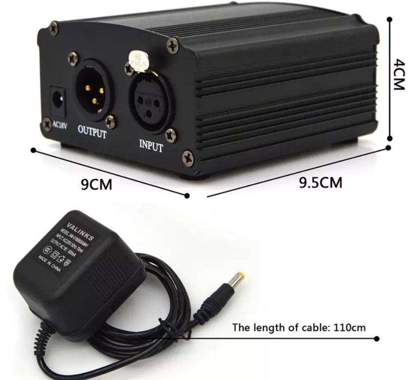 Фантомное питание Green Audio 48V для конденсаторного микрофона - фото 5