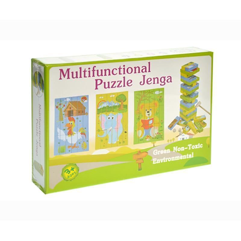 Пазл дерев'яний Strateg Multifunctional Puzzle Jenga 30980 (31154795)
