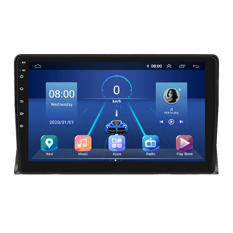 Автомагнитола штатная Lesko 4G/GPS/Wi-Fi для Volkswagen Multivan T5 Рестайлинг 2009-2015 6/128Gb 9" (1681819814)