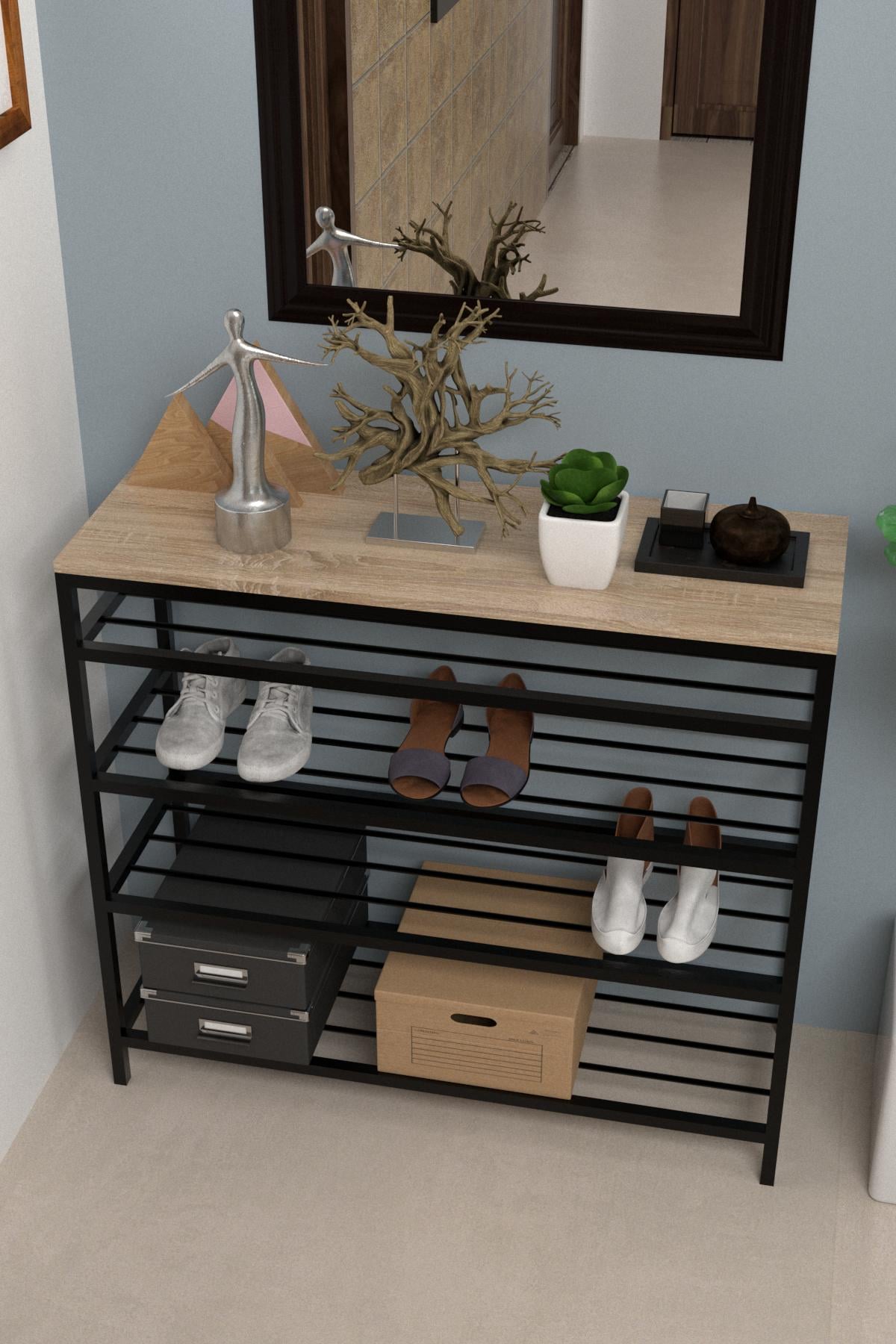 Полка для обуви EcoLoft Лофт Эльта DSP-1209 Дуб Сонома (26657900)