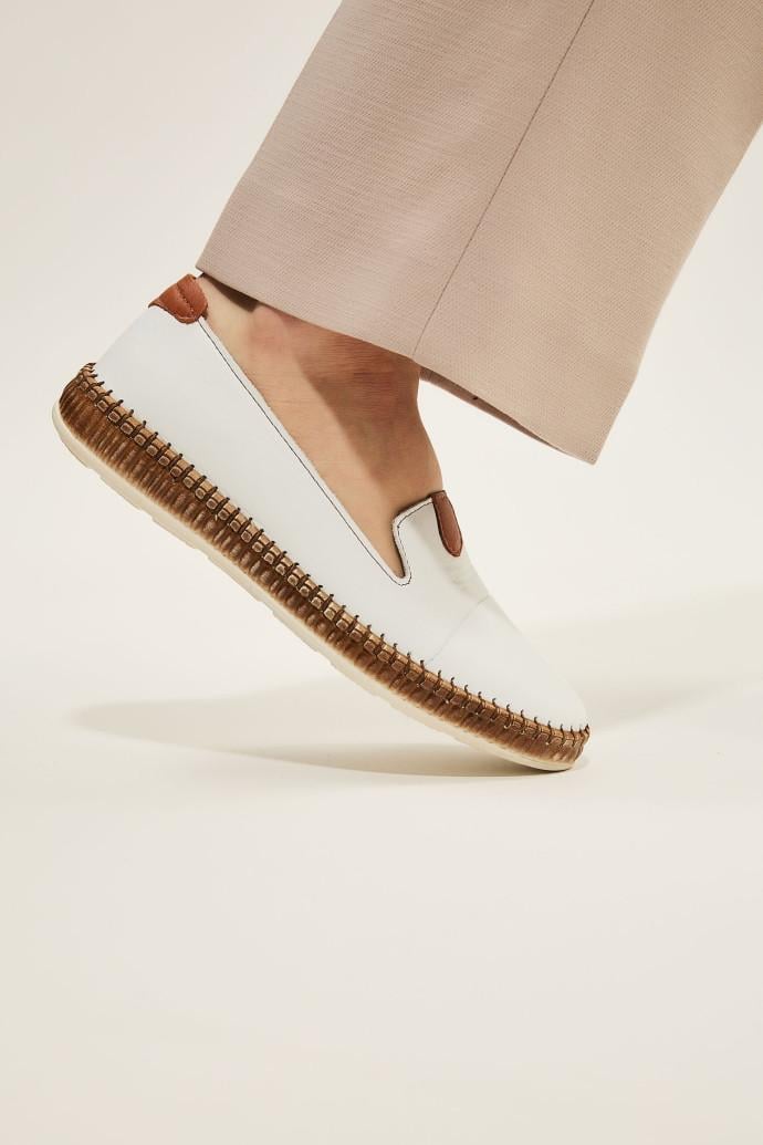 Мокасины женские Anna Lucci 186098 р. 36 Белый (17443_36) - фото 3 Мокасины женские Anna Lucci 186098 р. 36 Белый (17443_36) - фото 3