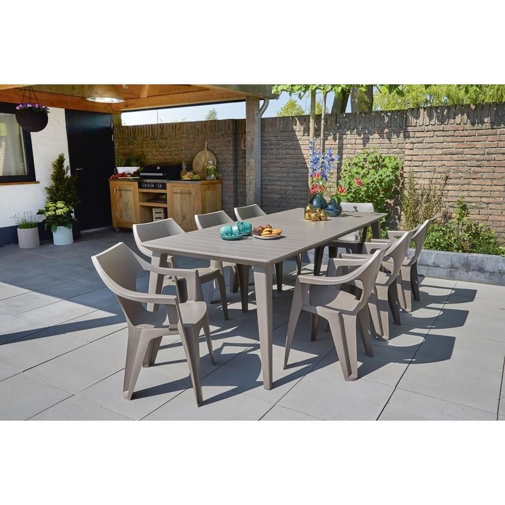 Стол садовый Keter Lima 240 Капучино (226563) - фото 3