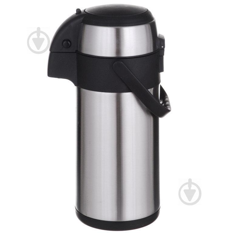 Термос с насосом A-plus 1609 4 л Стальной (220026)