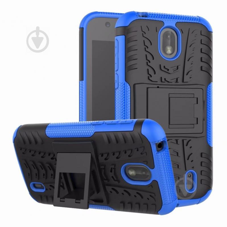 Чехол Armor Case для Nokia 1 Синий (hub_dZqu15838) - фото 2