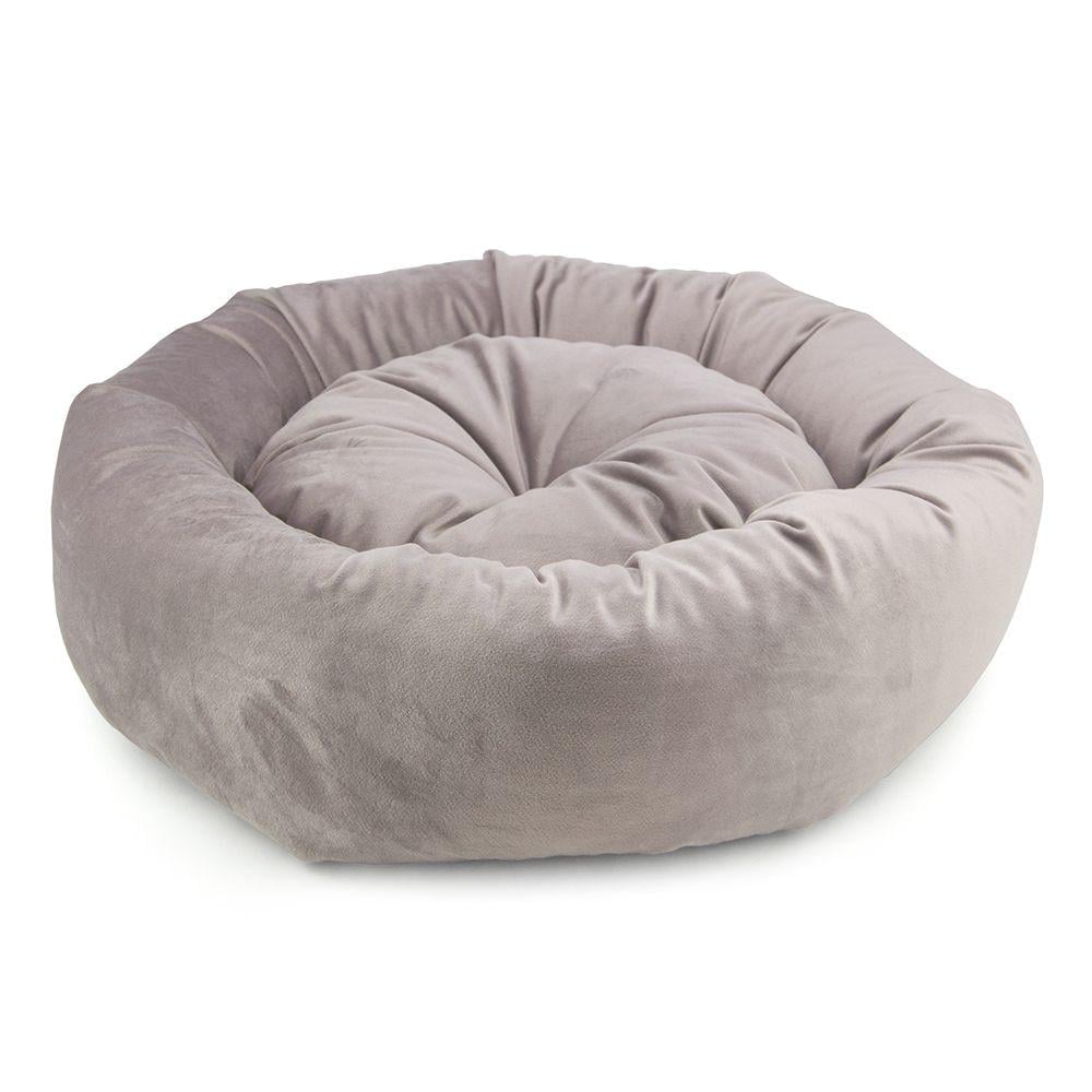 Лежак для собак круглий Агат 540х140 мм Рожевий (A-009513)