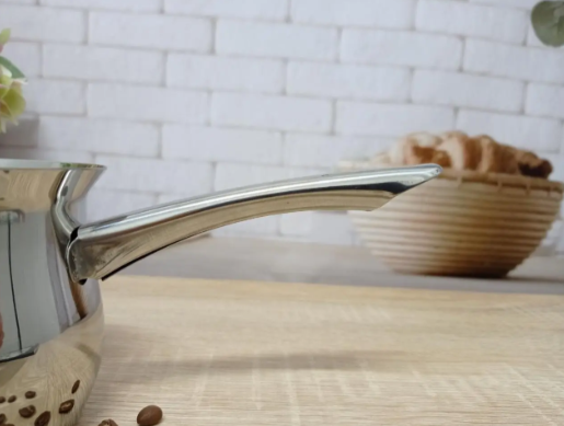 Турка для кави OMS з нержавіючої сталі 18/10 1,25 л (7016-7) - фото 2