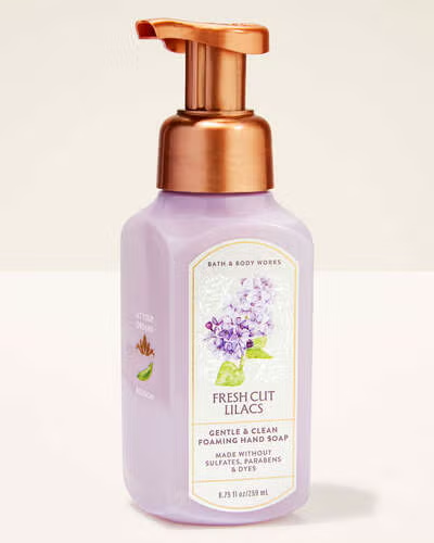 Мыло-пена для рук Bath & Body Works Fresh Clit Lilacs Gentle & Clean Foaming Hand Soap 259 мл (1200198003015)