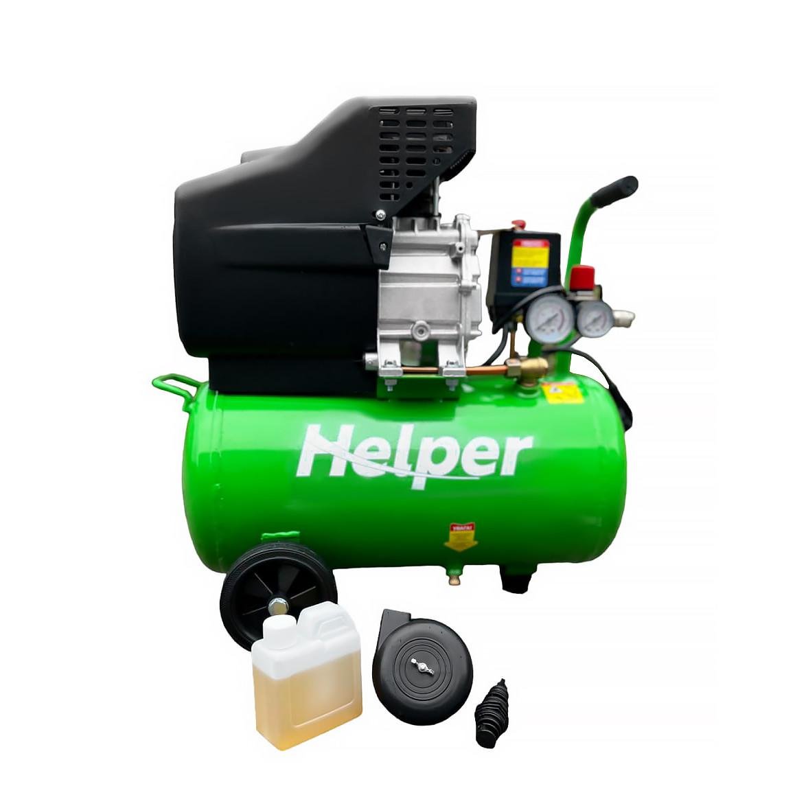 Компресор масляний Helper HPAC24L 215 л/хв 24 л 1,8 кВт - фото 3