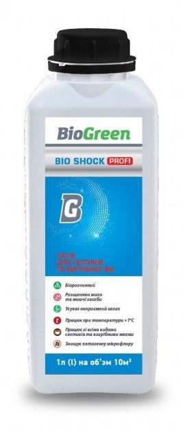 Засіб для септиків та вигрібних ям Bioclean Bio Shock Profi 1 л (10605453)