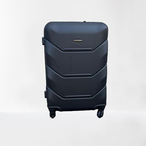 Валіза дорожня Wings 147 з полікарбонату М 65х43х26 см Чорний (10880476) - фото 1