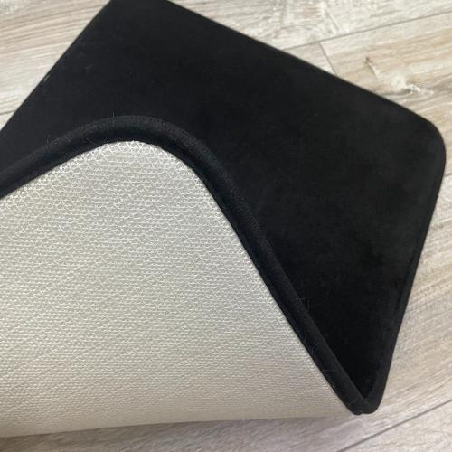 Набор ковриков в ванную и туалет Smooth Premium Memory Foam 2в1 80х50/60х50 см Черный (NK2in1Smooth0005) - фото 7 Набор ковриков в ванную и туалет Smooth Premium Memory Foam 2в1 80х50/60х50 см Черный (NK2in1Smooth0005) - фото 7
