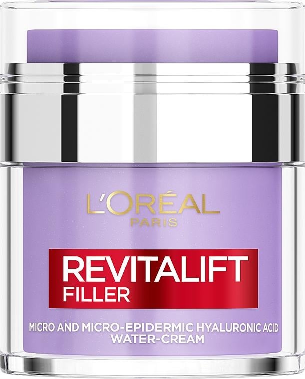 Крем для лица Revitalift Filler Pressed Cream легкий с гиалуроновой кислотой