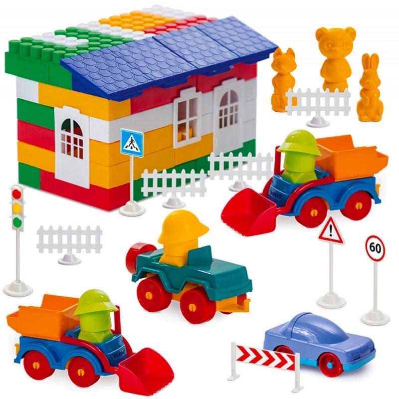 Конструктор детский Лидер №7 1913 300 деталей (14546)