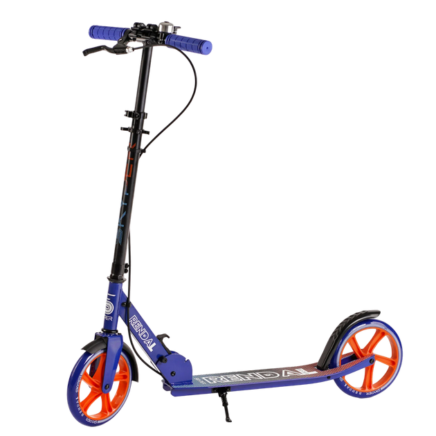 Самокат двухколесный Skyper NL-11299/4 алюминиевая рама/ручной тормоз/колеса PU 200 мм (25281351)