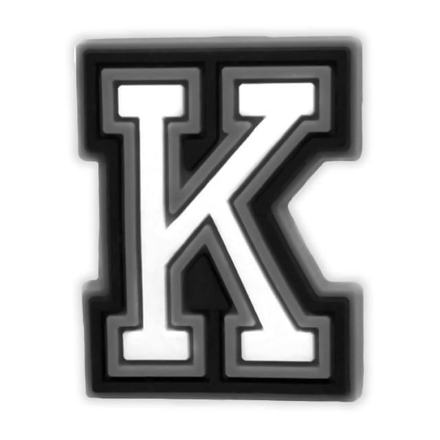 Джибітси для кроксів Літера K (HYB201-11)