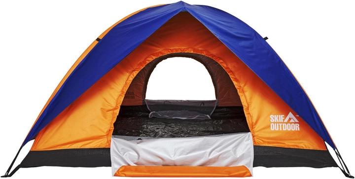 Намет SKIF Outdoor Adventure II 200x200 см Orange/Blue (SOTDL200OB) - фото 1